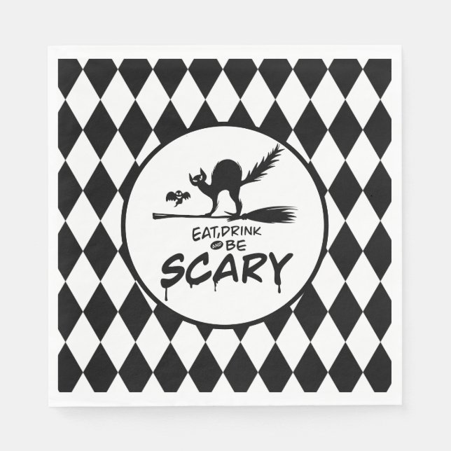 Halloween Paper Napkins (Front)