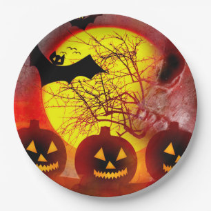Halloween Paper Party Plate