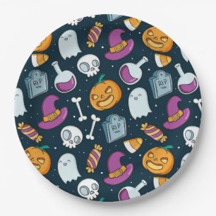 Halloween Paper Plate