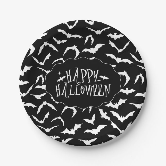 Halloween  paper plate (Front)