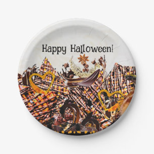 HALLOWEEN PAPER PLATE