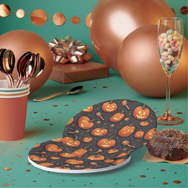 Halloween paper plate (Multi)