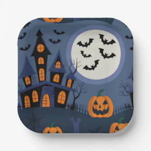 Halloween Paper Plate
