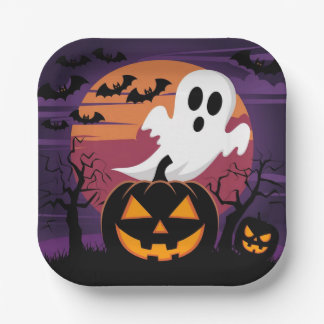 Halloween Paper Plate