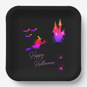 Halloween  paper plate
