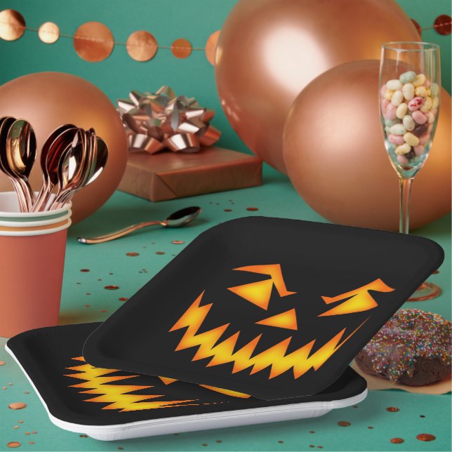 Halloween Paper Plate (Multi)
