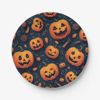Halloween  paper plate