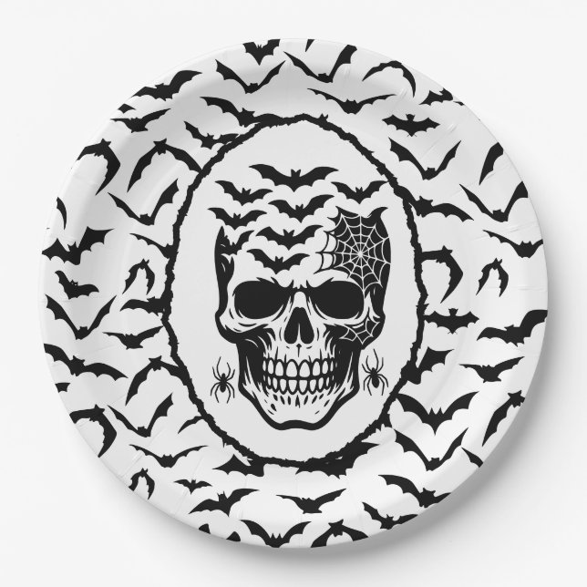 Halloween     paper plate (Front)