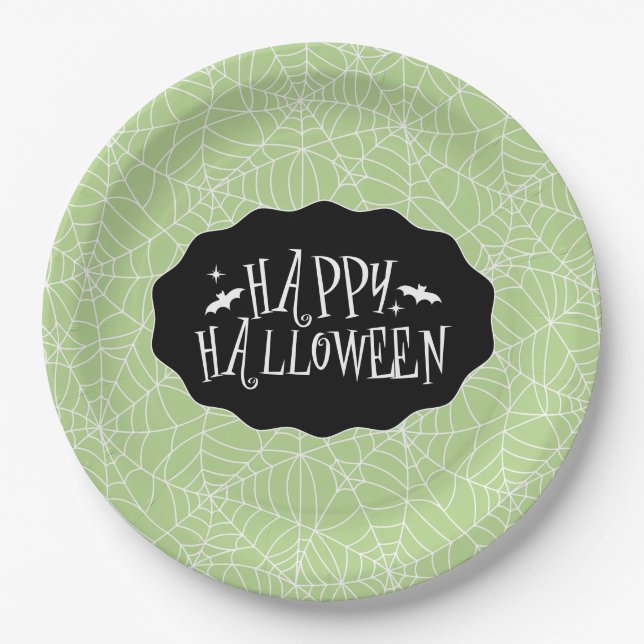 Halloween  paper plate (Front)