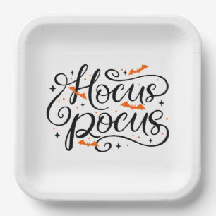 Halloween Paper Plates