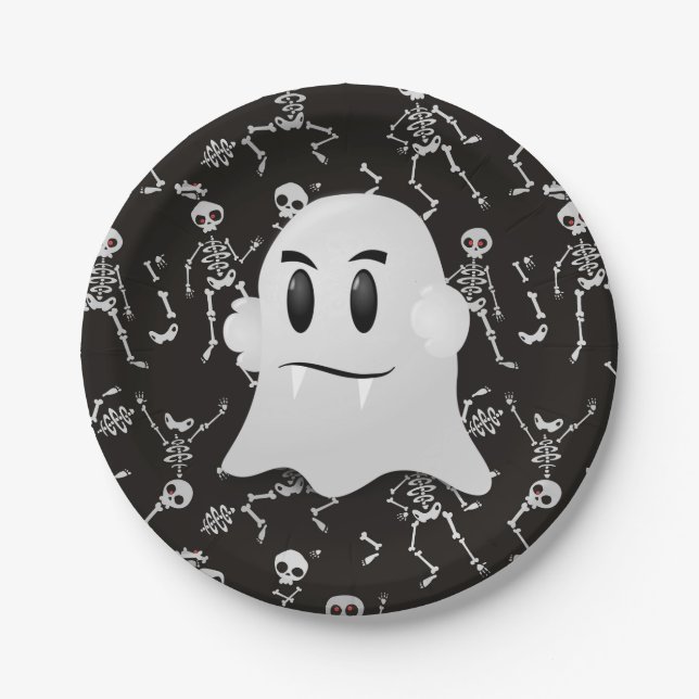 Halloween Paper Plates (Front)
