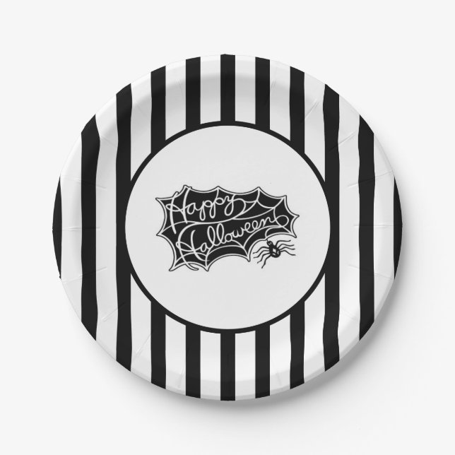 Halloween Paper Plates (Front)