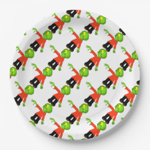 Halloween Paper Plates 9"/Zombie