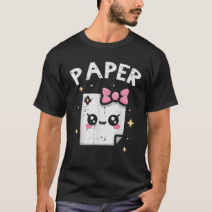 Halloween Paper Scissors Rock Matching Costume Wom T-Shirt