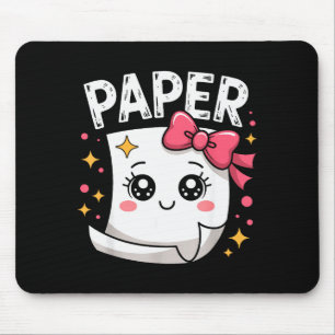 Halloween Paper Scissors Rock Matching Cute Paper  Mouse Pad