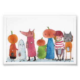 Halloween Parade Photo Print