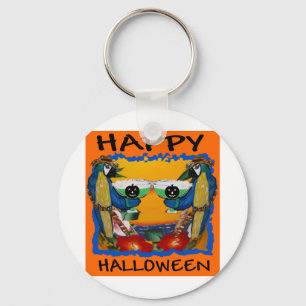 HALLOWEEN PARROTS KEY RING