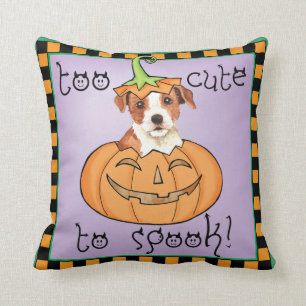 Halloween Parson Russell Terrier Cushion