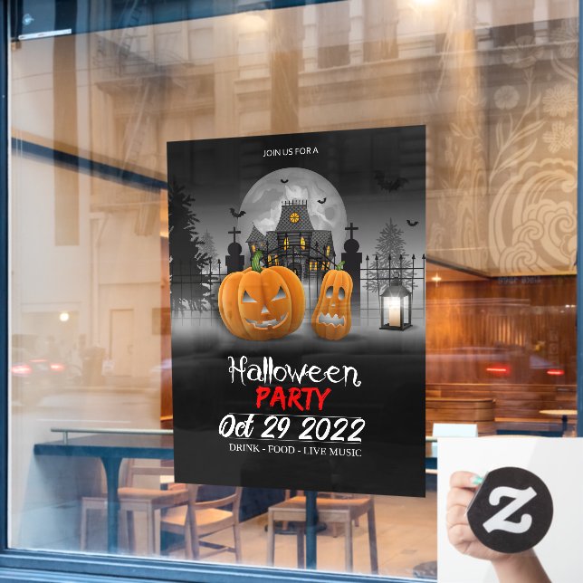Halloween Party (Cafe Window)