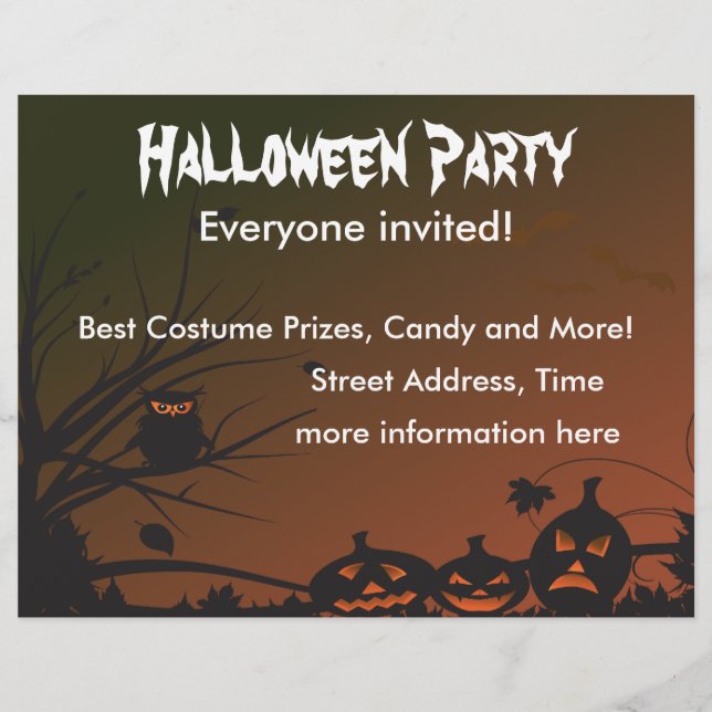 Halloween Party 2 Flyer (Front)