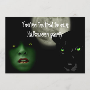 Halloween party announcement