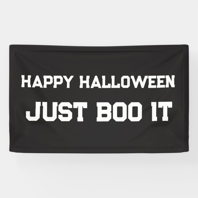 HALLOWEEN PARTY BANNER CUSTOM (Horizontal)