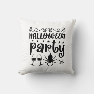 Halloween Party Birthday Cushion