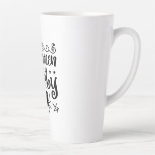 Halloween Party Birthday Latte Mug