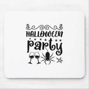 Halloween Party Birthday Mouse Pad