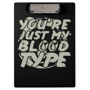 Halloween Party Blood Clipboard