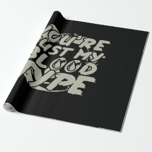 Halloween Party Blood Wrapping Paper