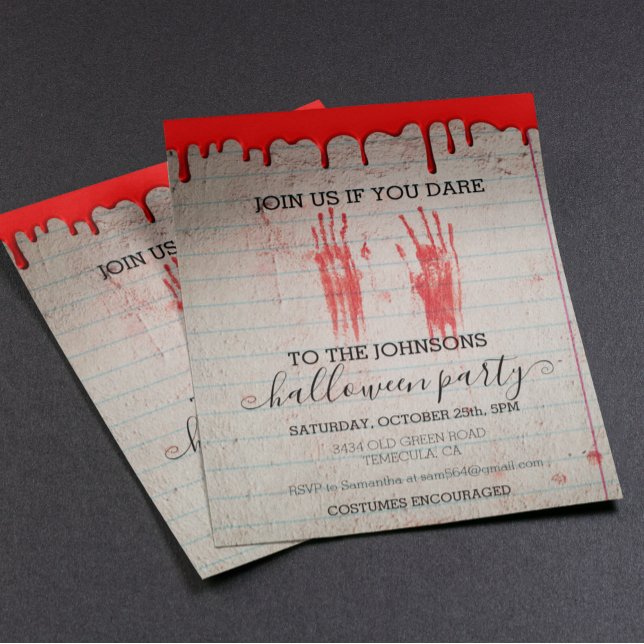 Halloween Party Budget Scary Bloody Hands (Creator Uploaded)