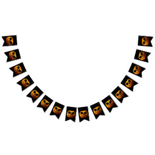 Halloween Party Bunting Banner