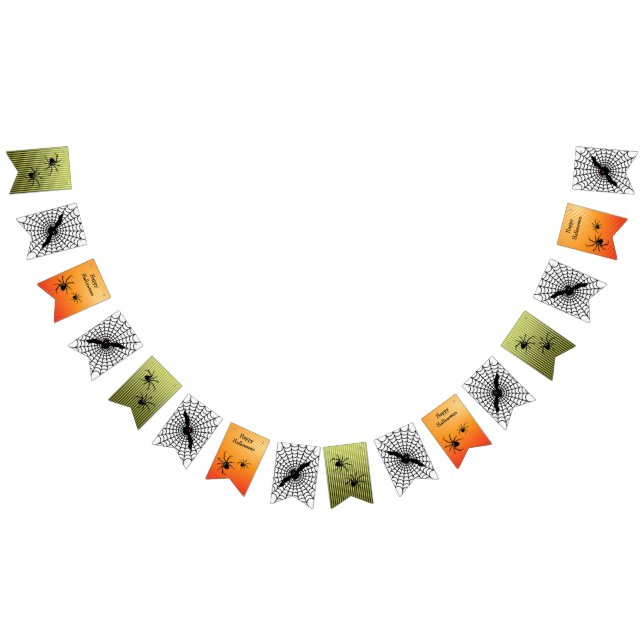 Halloween Party Bunting Banner (All)