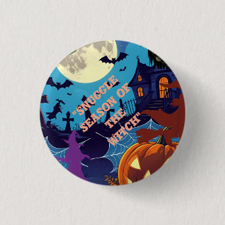 Halloween party button