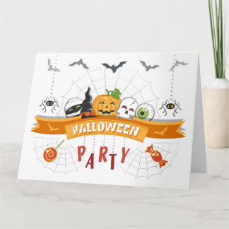 Halloween Party Card