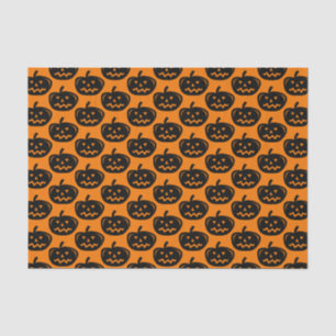 Halloween party carved pumpkin head gift filler tissue paper
