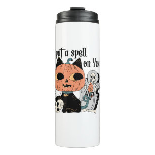 Halloween Party Cat Mum Costume Long Sleeve T-Shir Thermal Tumbler