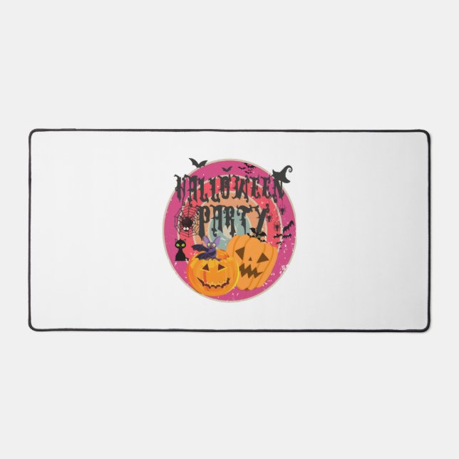 Halloween Party        Desk Mat (Front)