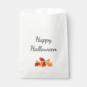 Halloween Party Elegant Fall Foliage      Favour Bag