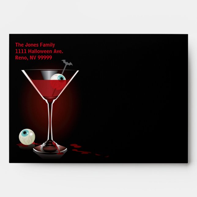 Halloween Party Envelope (Front)