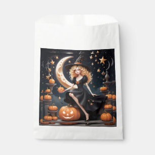 Halloween Party Favour Bags Witch
