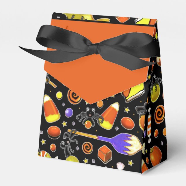 Halloween Party Favour Box (Front Side)