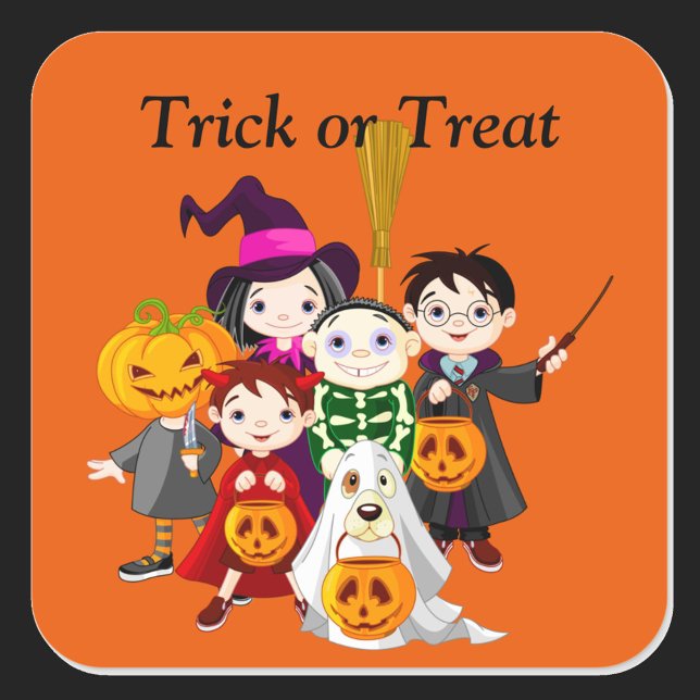 Halloween Party Favour Candy Bag Sticker Label (Creator Uploaded)
