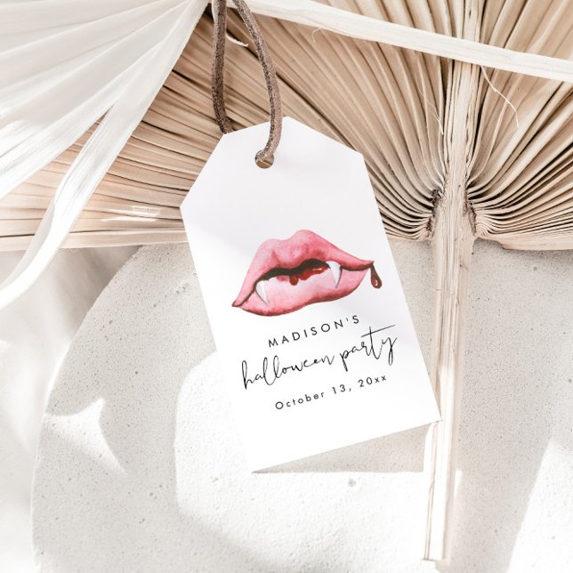 Halloween Party Favour Tag (Creator Uploaded)