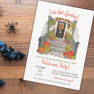 Halloween Party Festive Fun Invitation
