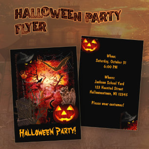 Halloween Party Flyer
