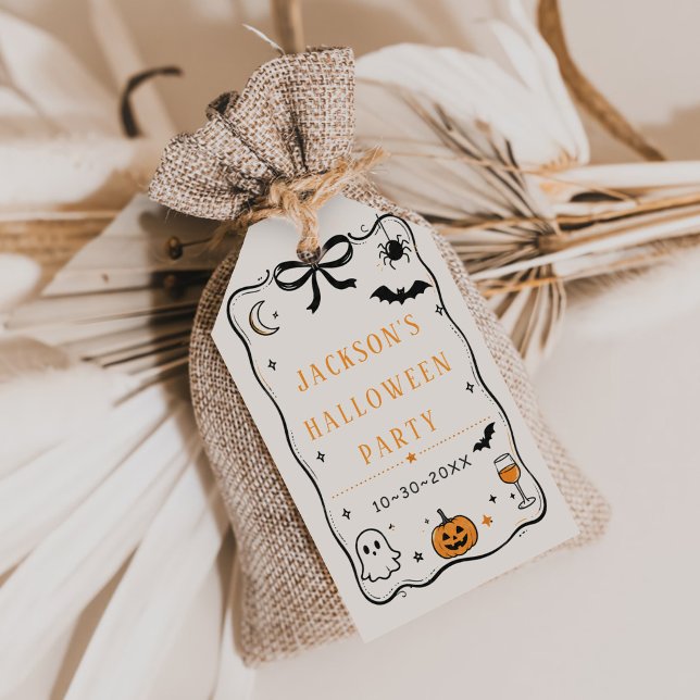 Halloween Party Gift Tags (Creator Uploaded)