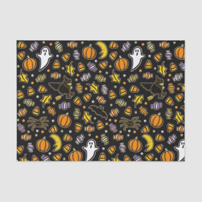 Halloween Party Gift Tissue Paper (Front)