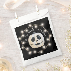 Halloween Party Gothic Pumpkin Face Favour Bag